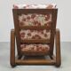 Fauteuil courbé réglable en bois courbé du milieu du siècle