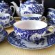 Japanese porcelain tea set