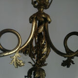 Bronze chandelier 1900