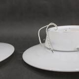 1970s Pair of Arne Jacobsen 'Eklipta' Wall or Ceiling Light for Louis Poulsen, Denmark