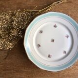 Celadon porcelain plates flower pattern