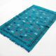 Tapis berbère turquoise Sabra