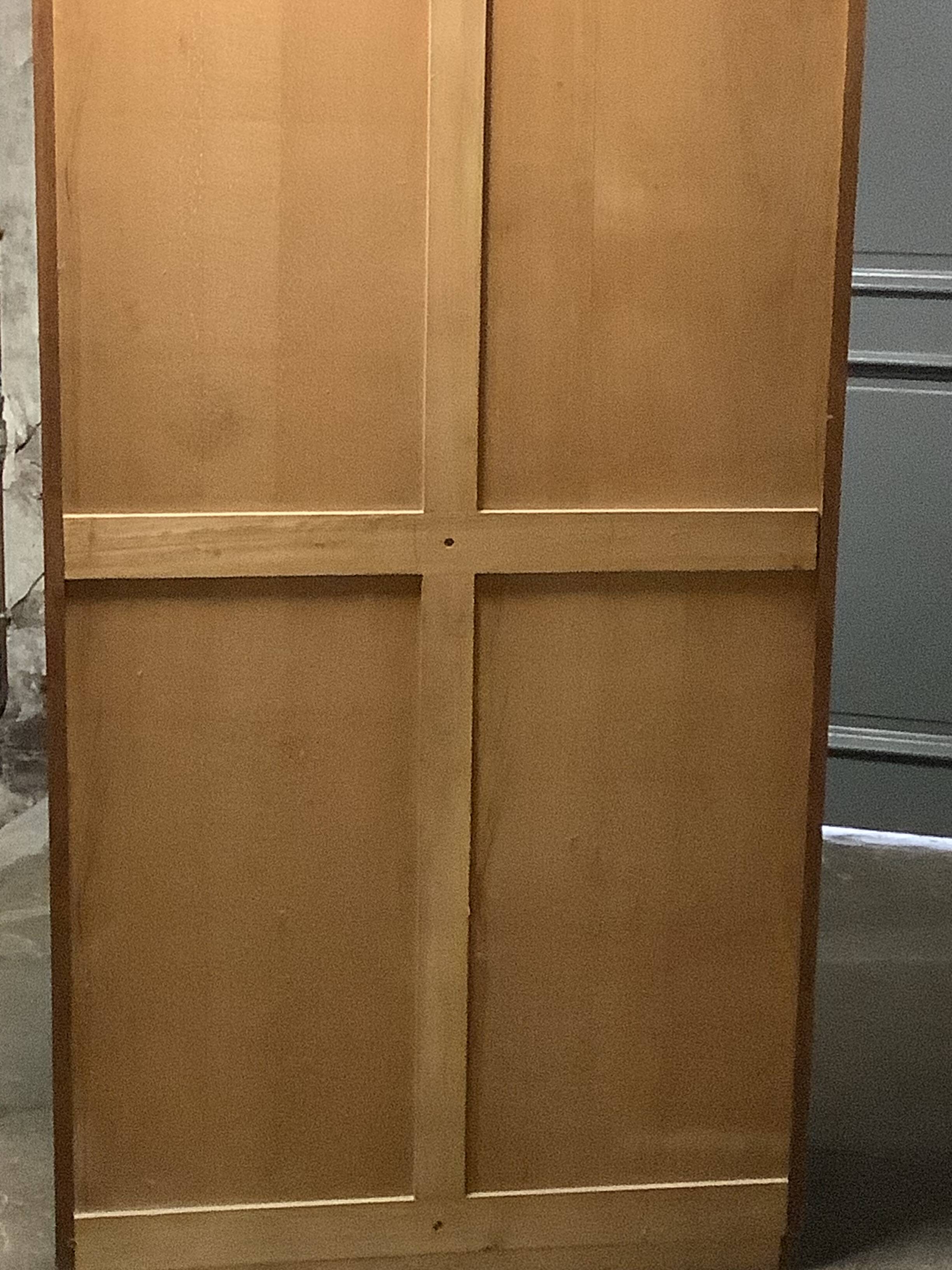 Double curtain louvered furniture