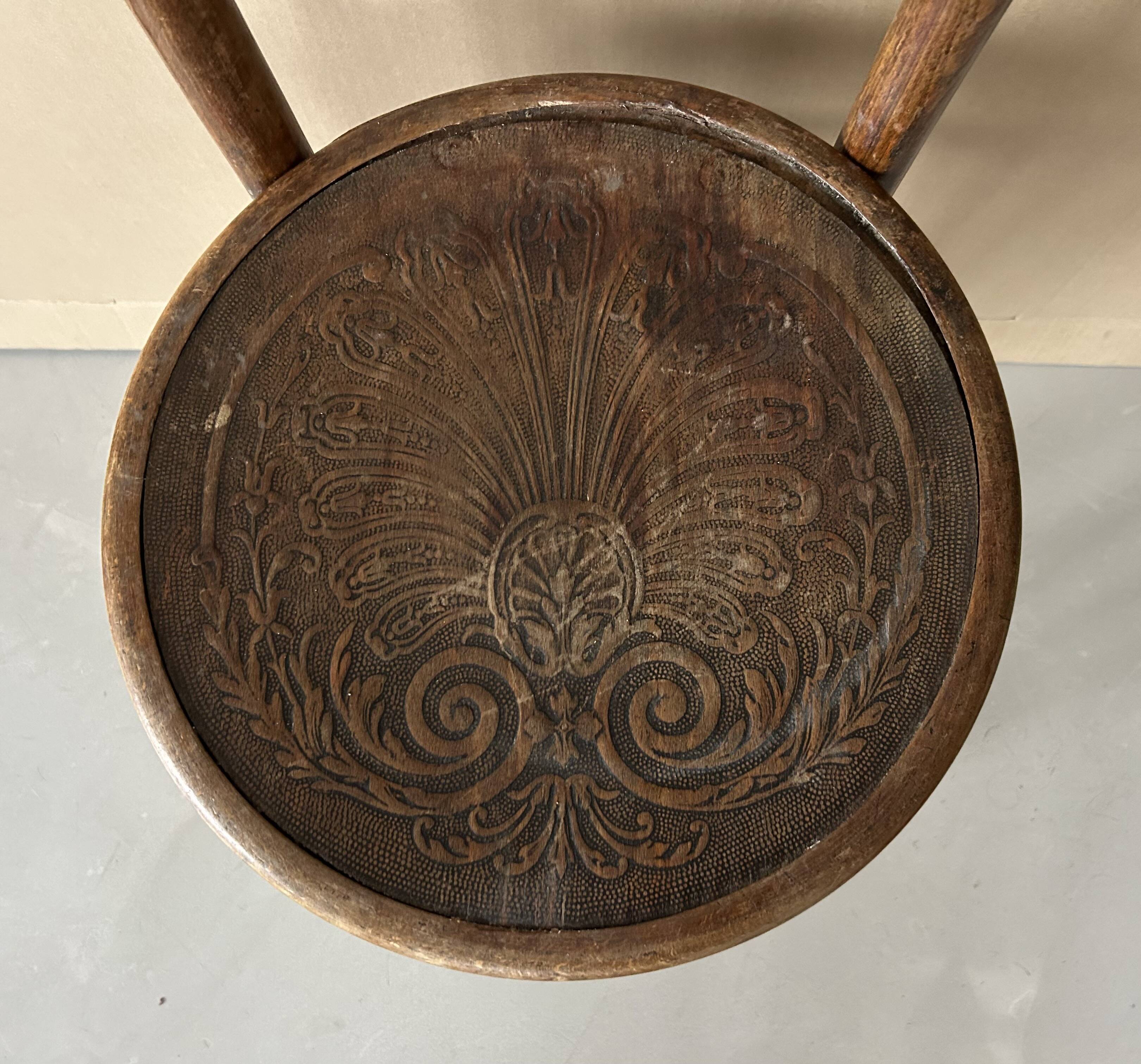 Antique Kohn bistro chair