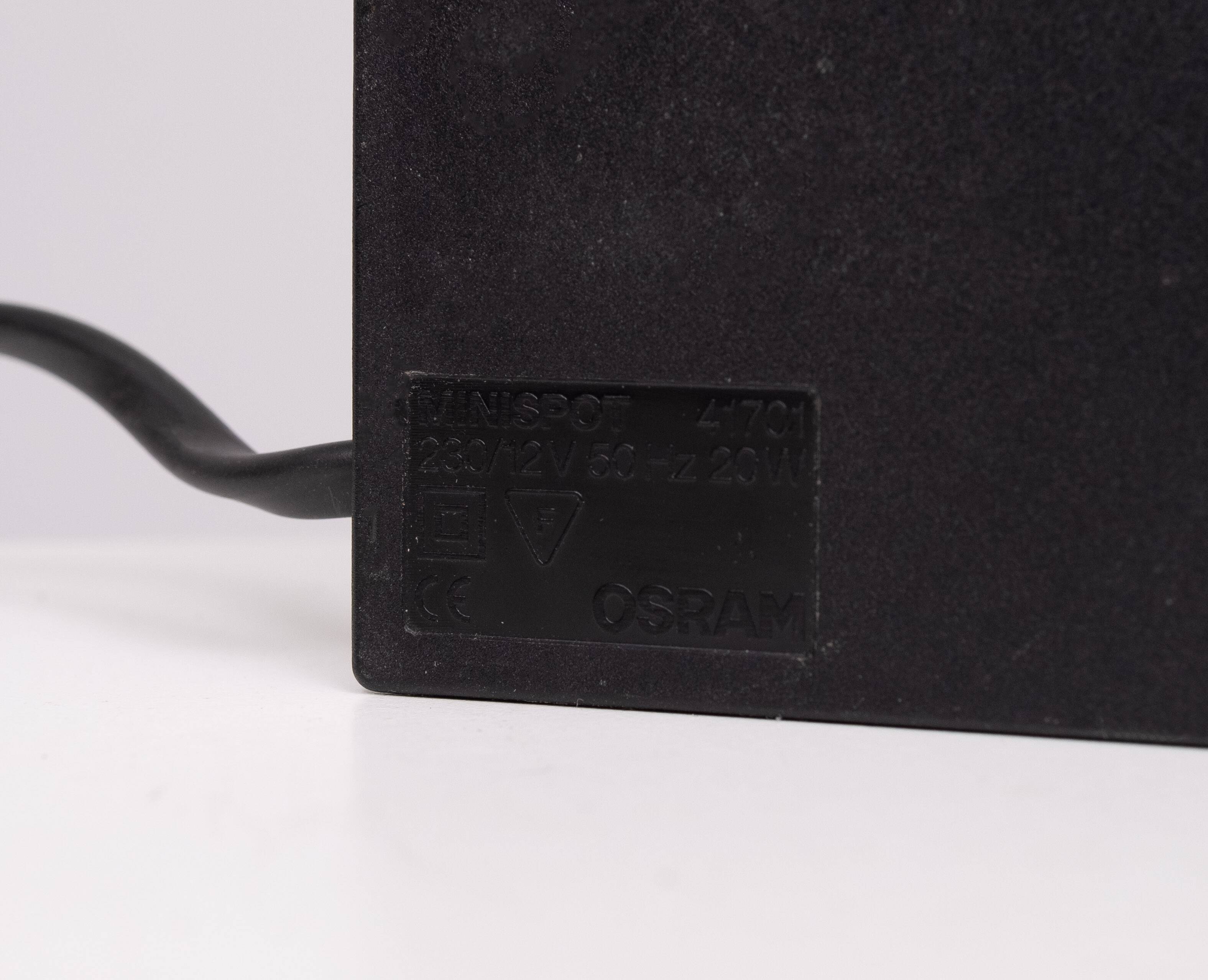 Osram - Minispot Model41701 - stainless steel, plastic 1970s Germany