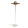 Large white mid-century modern floor lamp - Model Adina from LYFY Denmark. 1970s.