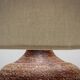 Jacques Pouchain Terracotta table lamp 1960