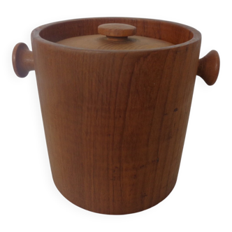 Danish Teak Ice Bucket 1960s