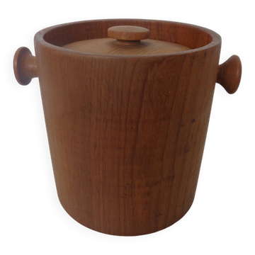 Danish Teak Ice Bucket 1960s