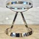 Vintage Chrome French design dining room set Boris Tabacoff 1970s