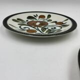 Set of two Boch Argenteuil flat plates