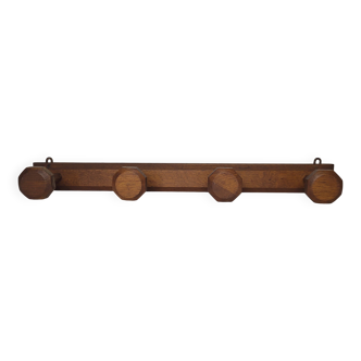 Porte manteaux 4 patères bois