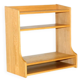 Oak wall console, Sweden, 1960