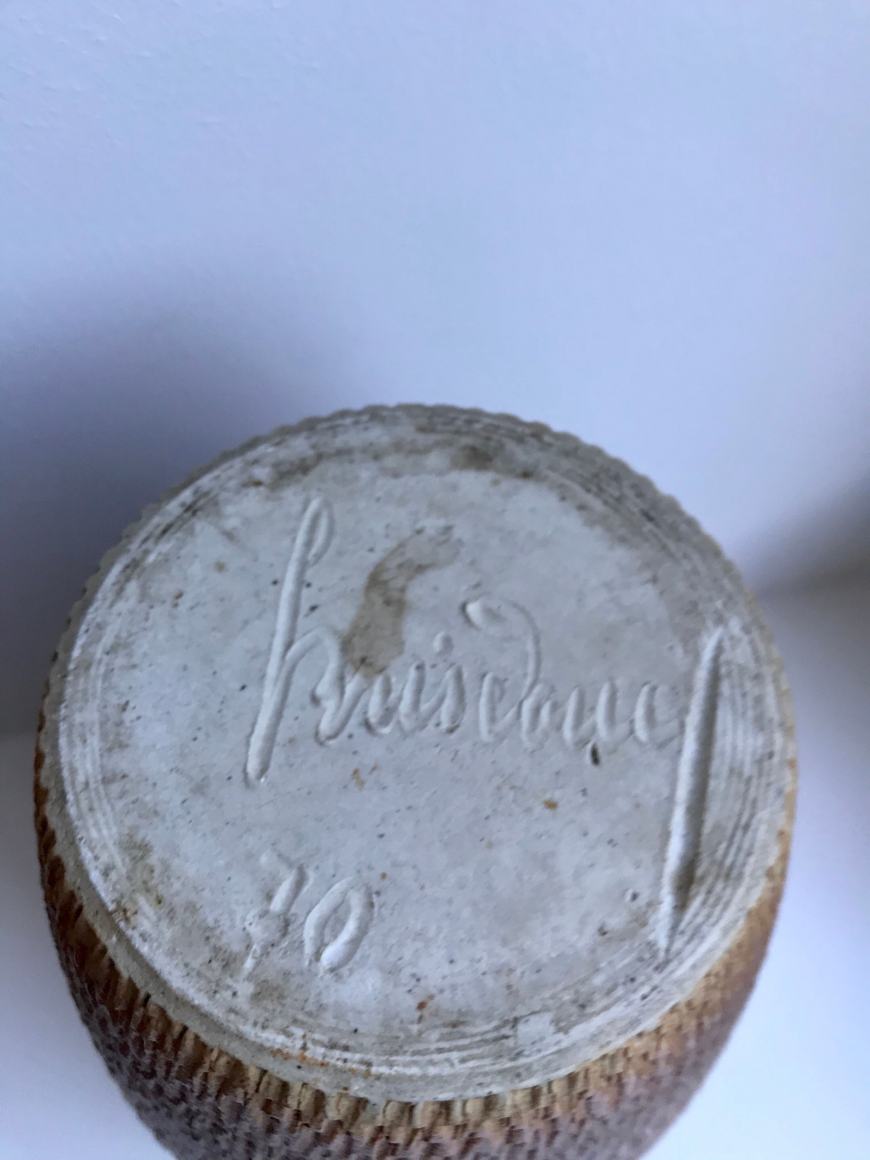Ceramic vase signed 70s