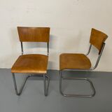 Set of 2 chairs by Mart Stam