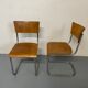 Set de 2 chaises de Mart Stam et fabriquées par kovona