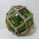 Green Float Glass Ball for Vintage Water Garden
