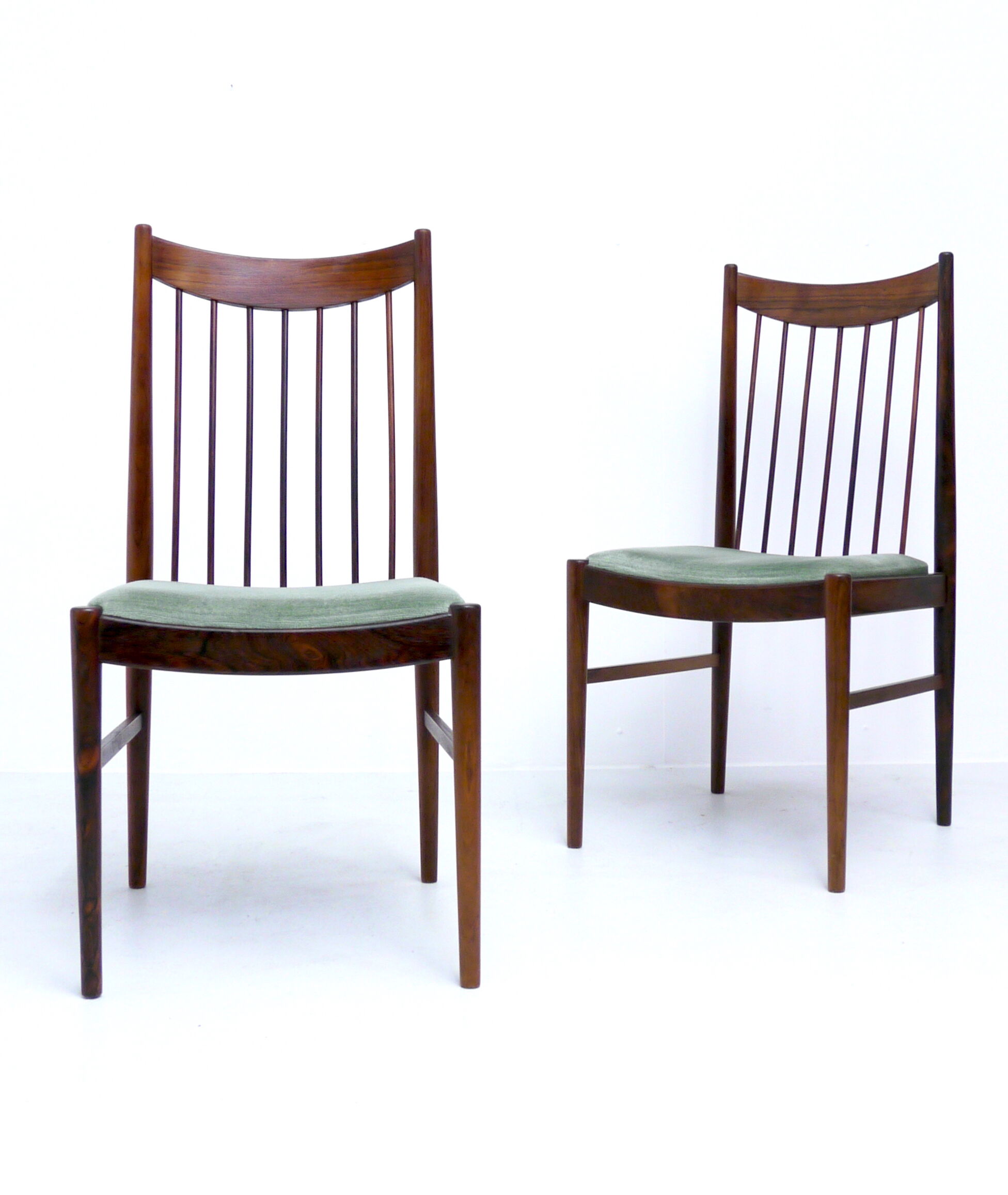 Arne Vodder palisander dining chairs for Sibast, Denmark 60s