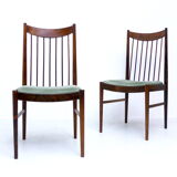Chaises de salle à manger en palissandre Arne Vodder pour Sibast, Danemark, années 60