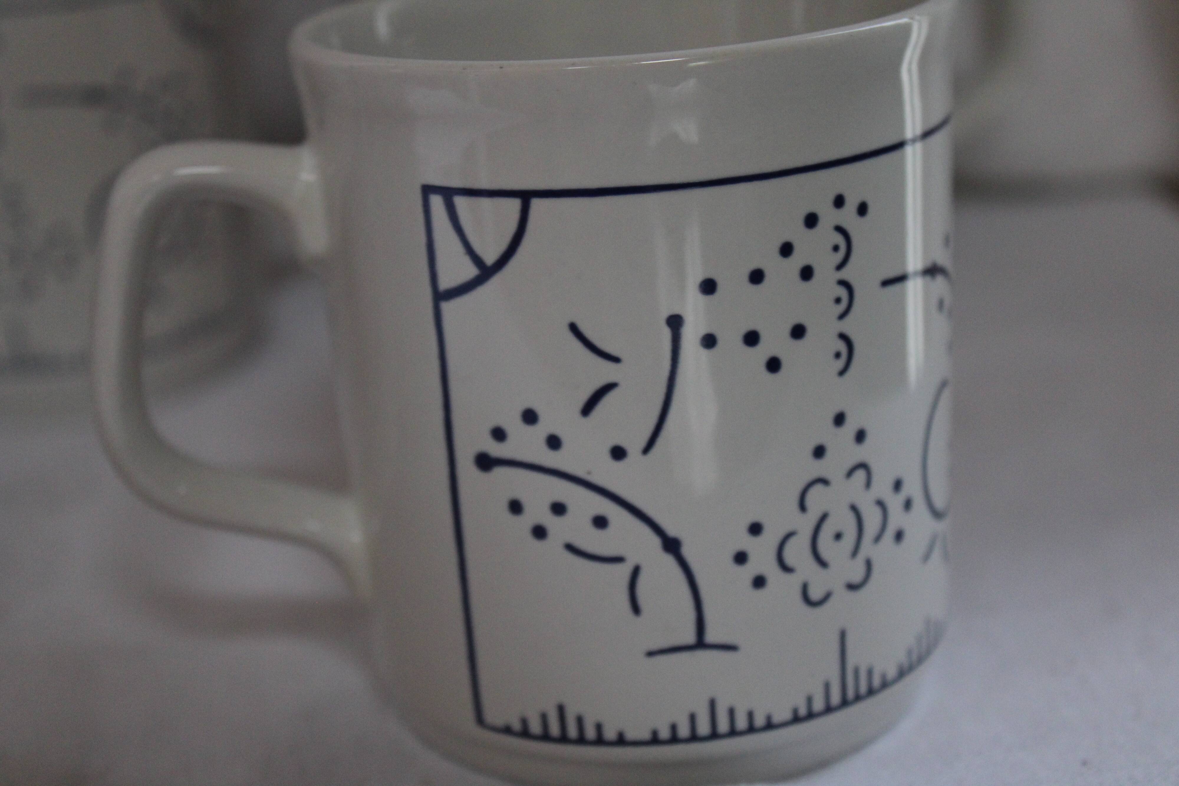 Lo de 5 Mugs distri Boch Seca England décor Copenhague