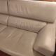 Roche Bobois leather three-seater sofa
