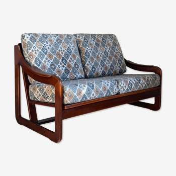 Sofa Bench vintage sled 2 places