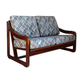 Canapé Banquette traîneau vintage 2 places