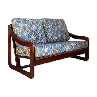 Sofa Bench vintage sled 2 places