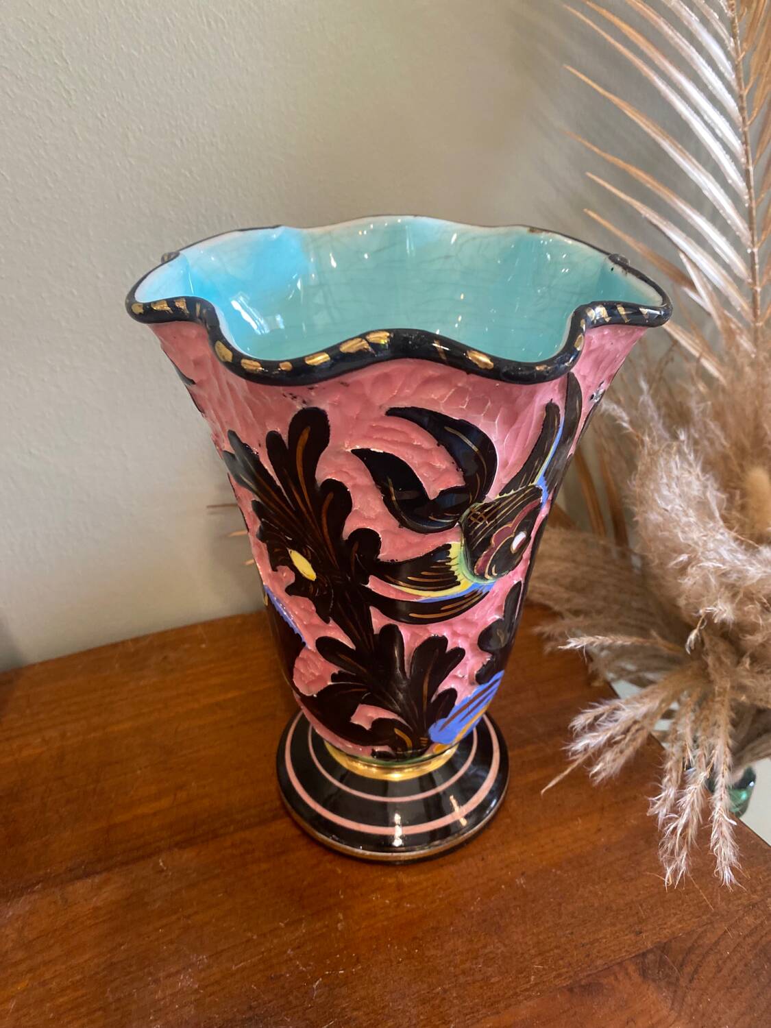 Vase signed Cerdazur Monaco, 70s-80s