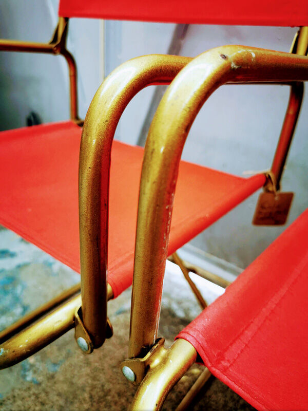 Vintage Lafuma folding armchair