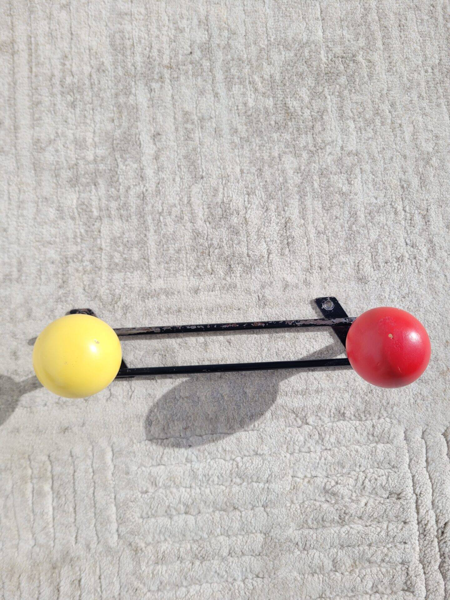 1960s ball-shaped coat rack