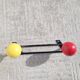 1960s ball-shaped coat rack