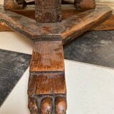 Medieval Gothic round table high period castle