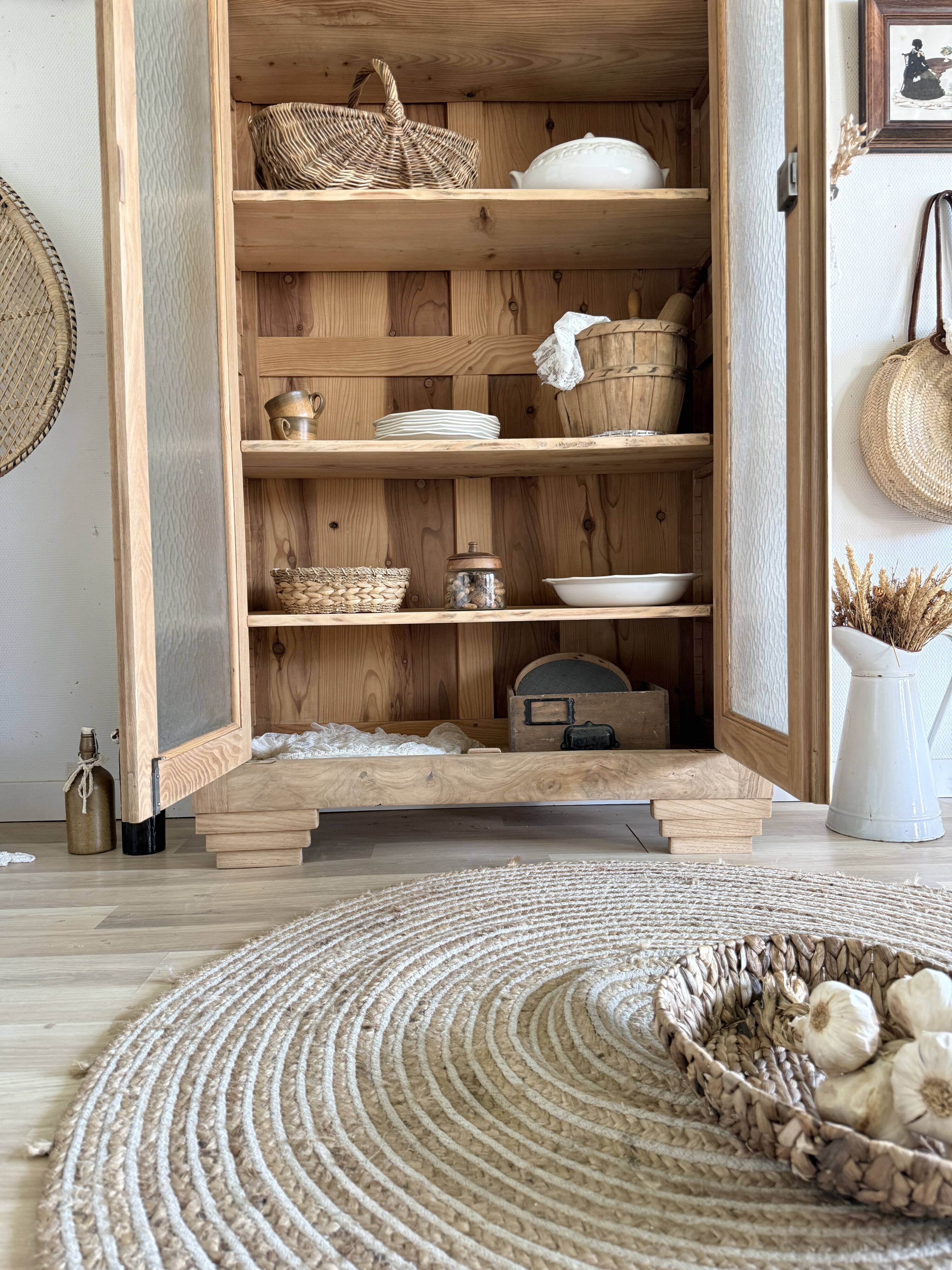 Antique display cabinet/sideboard