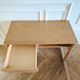 Renovated vintage desk, Scandinavian style, 1960s-70s.
