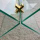 Porte revues vintage en verre