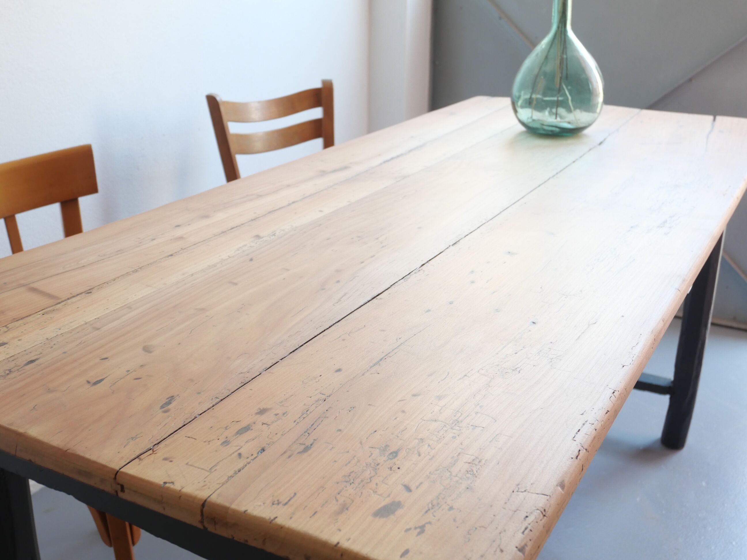 Very old farmhouse table