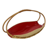 Vintage Decorative Basket, 1950's, Czechoslovakia