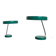 Mid-Century German Minimalist 6658 Table Lamps from Kaiser Idell / Kaiser Leuchten, 1960s, Set of 2