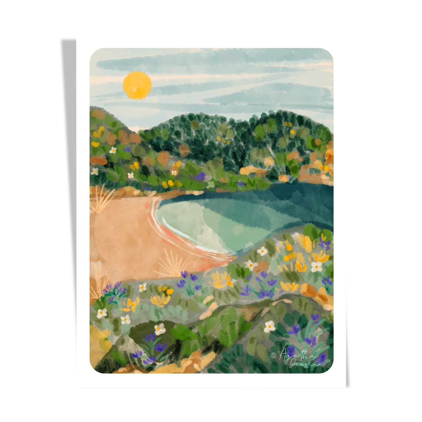 Illustration « Maquis Corse » A4