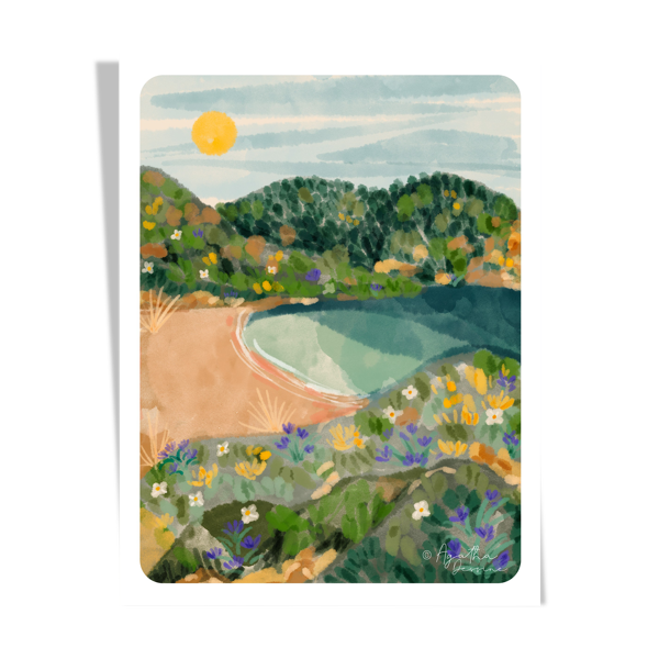 Illustration « Maquis Corse » A4 — Beyit