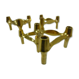 Lot of 4 golden Nagel candlesticks