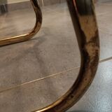 Golden side table
