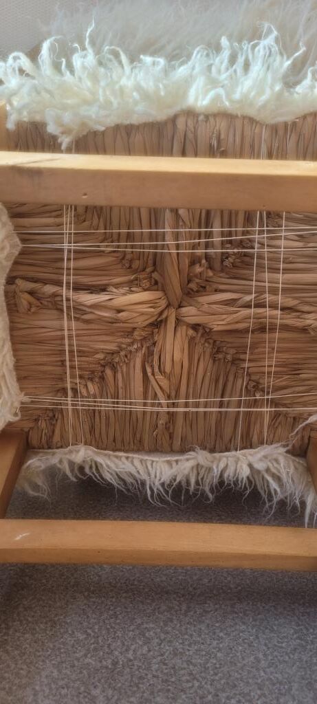 Chairs moumoute wood and wool deco savoyard chalet
