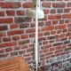 Lampe architecte Blanche DDR 70's