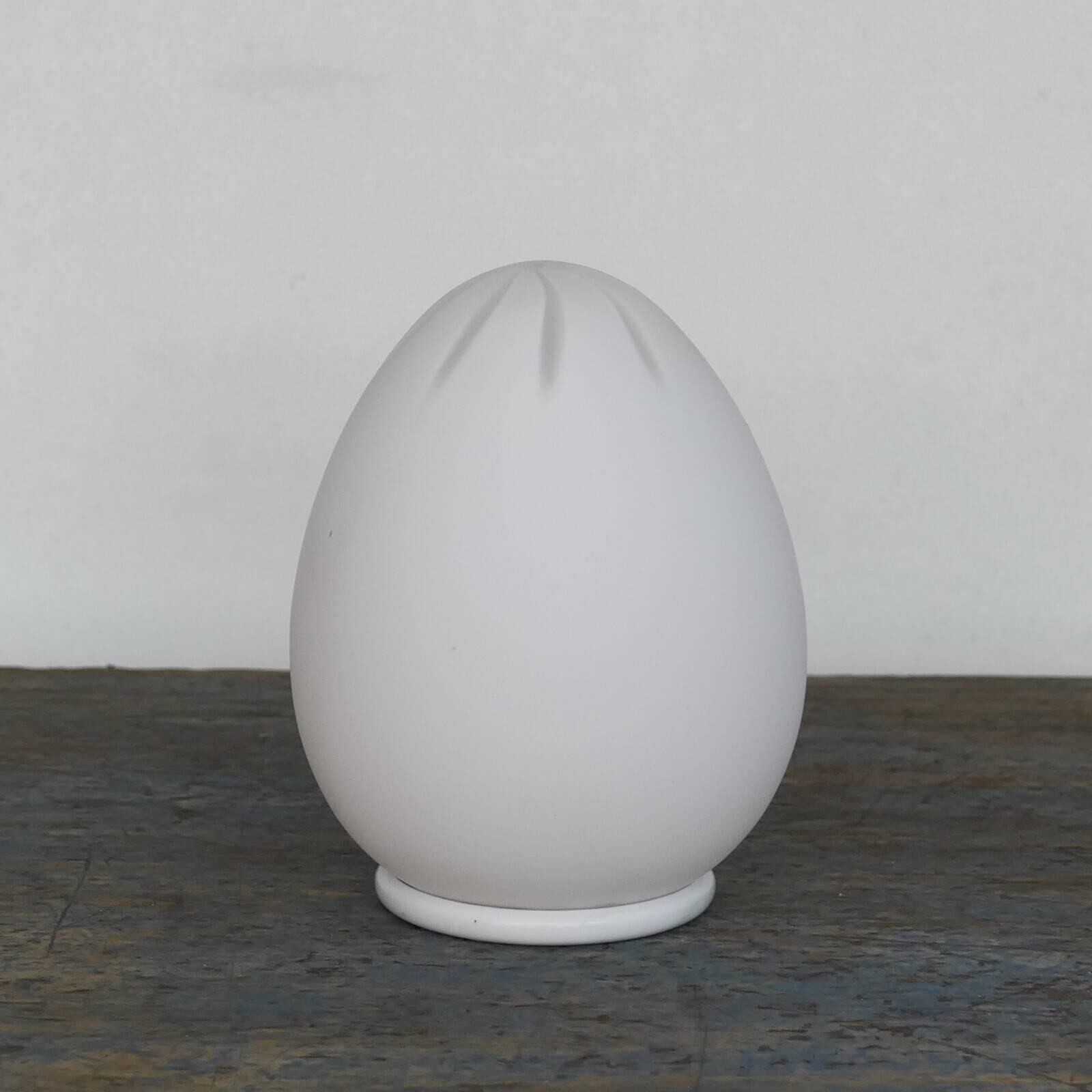 Lampe de table œuf en verre de Murano