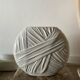 Round draped vase by Vincent Cadeaux
