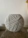 Round draped vase by Vincent Cadeaux
