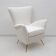 Art Dèco Italian Lounge Armchair from Hotel Bristol Merano, 50s