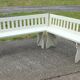 Bancs d'angle ancien, Tchécoslovaquie années 1940